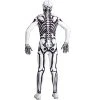 HalloweenCostumes.com Small Men White Skeleton Costume for Men, Black/White