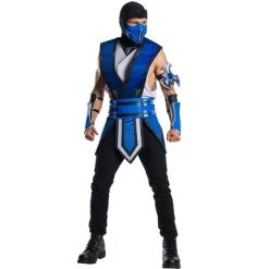 Mortal Kombat Sub Zero Men's Costume