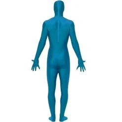 Smiffy's Smiffy Second Skin Suit Men's Costume (Blue)