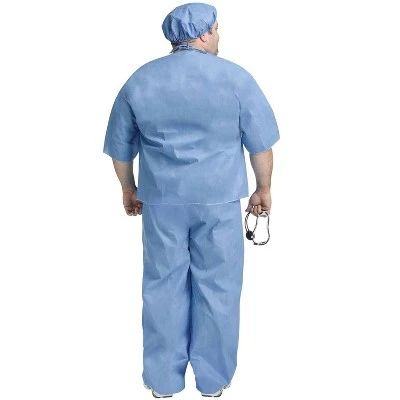 Fun World Doctor! Doctor! Plus Size Men's Costume 4 Fun World Doctor! Doctor! Plus Size Men's Costume - Image 2