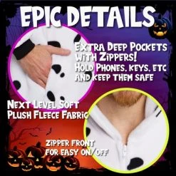 Funziez! Dalmatian Adult Unisex Novelty Union Suit 10 Funziez! Dalmatian Adult Unisex Novelty Union Suit -Adult Halloween Costumes Shop GUEST a5a617d9 007b 4301 8db7 2999699270a7