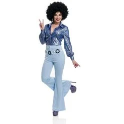 Charades Costumes Charades 70'S Women's Disco Pants Costume -Adult Halloween Costumes Shop GUEST a62968df dff5 4839 8065 585a14cc18d8 1