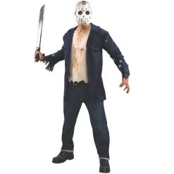 Friday the 13th Friday the 13th Deluxe Jason Adult Costume, xlarge