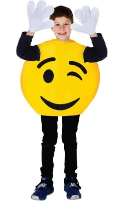 Dress Up America Emoji Wink Smiley - One Size 4 Dress Up America Emoji Wink Smiley - One Size - Image 2