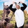 FUNZIEZ! - Panda Adult Unisex Novelty Union Suit 2 FUNZIEZ! - Panda Adult Unisex Novelty Union Suit -Adult Halloween Costumes Shop GUEST aa820a69 bb1a 4c58 8601 fa2929689200