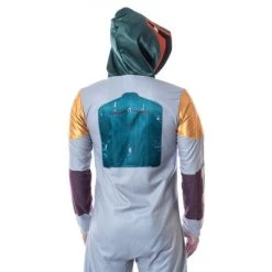 INTIMO Star Wars Mens' Boba Fett Hooded Costume Union Suit One-Piece Pajama Grey -Adult Halloween Costumes Shop GUEST abdf1ab5 9bde 4851 9558 bb178e76f3d0