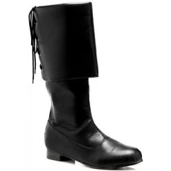 Ellie Shoes Sparrow Black Pirate Mens Costume Boots