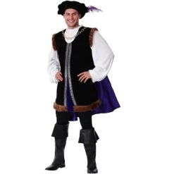HalloweenCostumes.com Noble Renaissance Man Costume - Renaissance Prince Costumes -Adult Halloween Costumes Shop GUEST aca67d4a 61e5 4768 aea5 ff9e1443c474
