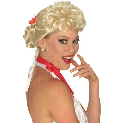 Forum Novelties 50's Housewife Adult Women's Wig (Blonde) 3 Forum Novelties 50's Housewife Adult Women's Wig (Blonde)