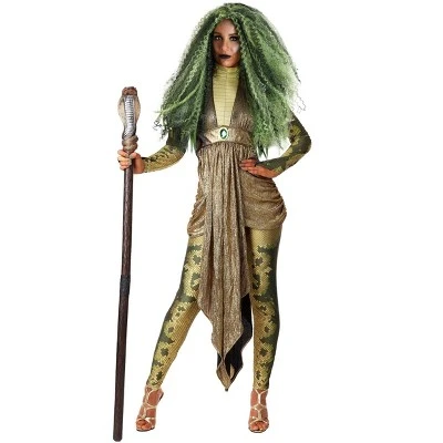 HalloweenCostumes.com Women's Deluxe Medusa Costume 4 HalloweenCostumes.com Women's Deluxe Medusa Costume - Image 2
