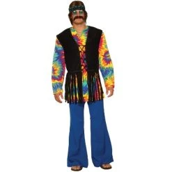 Forum Novelties Tie Dye Dude Men's Costume