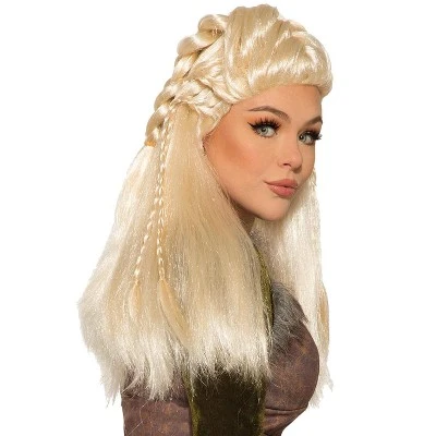 Forum Novelties Viking Female Warrior Wig (Blonde) 3 Forum Novelties Viking Female Warrior Wig (Blonde)