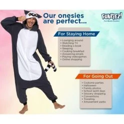 Funziez! Lemur Adult Unisex Novelty Union Suit 10 Funziez! Lemur Adult Unisex Novelty Union Suit -Adult Halloween Costumes Shop GUEST b140b3d1 7a05 4ec1 811b 9bcaa8087fca