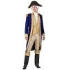 HalloweenCostumes.com Small Men Adult George Washington Costume, Blue/Orange/Blue -Adult Halloween Costumes Shop GUEST b1b1c55c 848d 49a0 be37 0addd62ad784