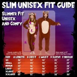 FUNZIEZ! - Monkey Slim Fit Adult Unisex Novelty Union Suit 9 FUNZIEZ! - Monkey Slim Fit Adult Unisex Novelty Union Suit -Adult Halloween Costumes Shop GUEST b303d7b8 bfb0 44c7 ba73 07f41596e921