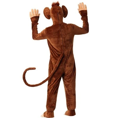 HalloweenCostumes.com Small Men Mens Funky Monkey Costume, Brown/Brown 3 HalloweenCostumes.com Small Men Mens Funky Monkey Costume, Brown/Brown