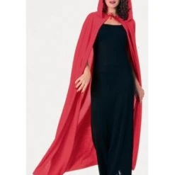 Rubie's Rubies Adult Full Length Red Hooded Cape