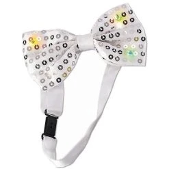 Forum Novelties Light-Up Sequin Bowtie (Silver) 5 Forum Novelties Light-Up Sequin Bowtie (Silver) -Adult Halloween Costumes Shop GUEST b499ba97 e453 4305 ab06 4e3d27c60c2e 1