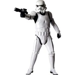 Halloween Express Star Wars Men's Supreme Edition Stormtrooper Costume - One Size Fits Most - white