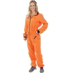 Orion Costumes Women's Orange Astronaut Costume