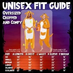 FUNZIEZ! - Kangaroo Adult Unisex Novelty Union Suit -Adult Halloween Costumes Shop GUEST b5dc7bbe 93c7 4754 84b2 2f844e5b9e28