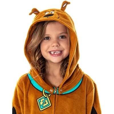 INTIMO Scooby Doo Costume Kids Union Suit Sleeper Pajamas 5 INTIMO Scooby Doo Costume Kids Union Suit Sleeper Pajamas - Image 3