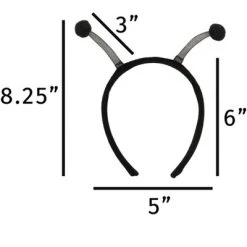 HalloweenCostumes.com Women Women's Black Bug Antennae, Black 9 HalloweenCostumes.com Women Women's Black Bug Antennae, Black -Adult Halloween Costumes Shop GUEST b666a837 0955 41cc be79 d48f60b6d918