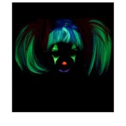 California Costumes Glow in the Dark Punk Pigtails Wig (Red/Grey) -Adult Halloween Costumes Shop GUEST b8169f72 446e 4045 8726 96d770b1e369