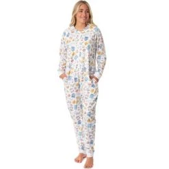 INTIMO Gilmore Girls Womens' Icons Luke's Diner Stars Hollow Sleep Union Suit White 7 INTIMO Gilmore Girls Womens' Icons Luke's Diner Stars Hollow Sleep Union Suit White -Adult Halloween Costumes Shop GUEST b907f4fa cd57 4ade a977 53622b4aae4a