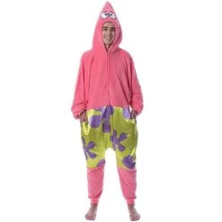 INTIMO Nickelodeon Mens' SpongeBob SquarePants Patrick Star Sleep Union Suit Pink 10 INTIMO Nickelodeon Mens' SpongeBob SquarePants Patrick Star Sleep Union Suit Pink -Adult Halloween Costumes Shop GUEST b964fa83 0006 4cbd a572 948639205dc6