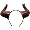 Underwraps Costumes Underwraps Burgundy Large Devil Horns Adult Costume Headband