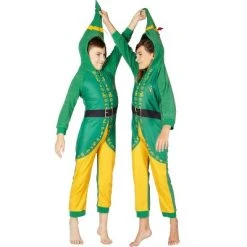 INTIMO Elf The Movie Matching Family Pajama Sets Costume Onesie Elf -Adult Halloween Costumes Shop GUEST bb5c0d00 6547 465d aad8 6227089a9239