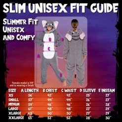 FUNZIEZ! High Pile Fleece Elephant Slim Fit Adult Unisex Novelty Union Suit 8 FUNZIEZ! High Pile Fleece Elephant Slim Fit Adult Unisex Novelty Union Suit -Adult Halloween Costumes Shop GUEST bc4e16fc 7ef2 42fd bbae 3ddb8745a183