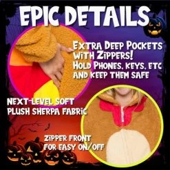 FUNZIEZ! - Turkey Adult Unisex Slim Fit Novelty Union Suit 9 FUNZIEZ! - Turkey Adult Unisex Slim Fit Novelty Union Suit -Adult Halloween Costumes Shop GUEST bc887e72 c453 4d8a 85ea 76838c731ddc