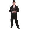 Dress Up America Magician Tuxedo Costume for Adults - Black -Adult Halloween Costumes Shop GUEST bd7e37a1 e795 46d6 9a48 22c220682400