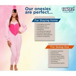 Funziez! Flamingo Slim Fit Women's Novelty Union Suit -Adult Halloween Costumes Shop GUEST be4ca968 eccf 4b20 9102 9c487e6315d1