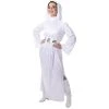 Jazwares Women's Princess Leia Hooded Costume - Size Small - White -Adult Halloween Costumes Shop GUEST bf16573d ae24 4ea3 8842 9846a86da321