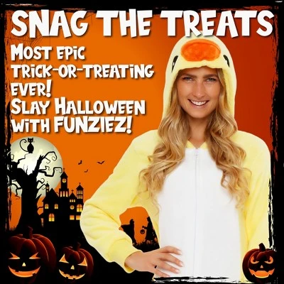 Funziez! Duck Slim Fit Women's Novelty Union Suit 3 Funziez! Duck Slim Fit Women's Novelty Union Suit