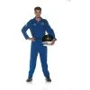 Underwraps Costumes Blue Flight Suit Adult One Size Fits Most