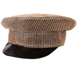 Forum Novelties Sequin Officer Hat (Gold) -Adult Halloween Costumes Shop GUEST c288a120 97fd 4bb3 842e 7240bbc6fbc0