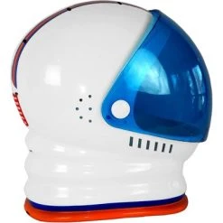 Studio Halloween, LLC Outer Space Helmet Adult Costume Accessory | NASA & Artemis Stickers