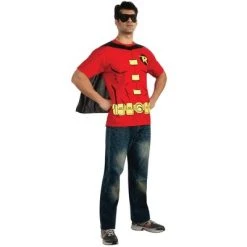 Rubie's Rubies Robin Men's T-Shirt Adult Costume Top -Adult Halloween Costumes Shop GUEST c63c2f2e c1a1 4ca0 a8ca c78a26759ff2