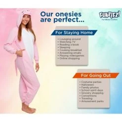 Funziez! Pig Slim Fit Women's Novelty Union Suit 10 Funziez! Pig Slim Fit Women's Novelty Union Suit -Adult Halloween Costumes Shop GUEST c70abeea f760 4119 8a99 2a28759d82ec