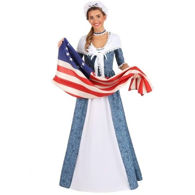 HalloweenCostumes.com Betsy Ross Women's Costume 8 HalloweenCostumes.com Betsy Ross Women's Costume - Image 6