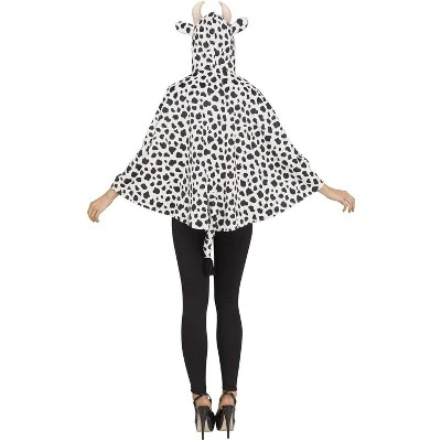 Fun World Cow Hooded Pullover Women's Costume 3 Fun World Cow Hooded Pullover Women's Costume
