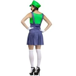 Fun World Pretty Plumber Women's Costume (Green)