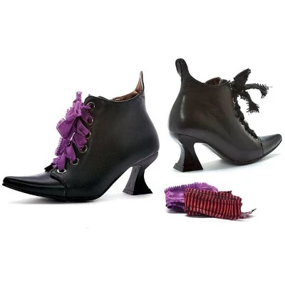 Ellie Shoes Womens Black Witch Costume Boots 6 Ellie Shoes Womens Black Witch Costume Boots - Image 4