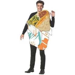 Rubie's Adult Taco Bell Gordita Crunch Costume - One Size - Multicolor