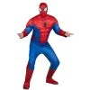 Jazwares Men's Spider-Man Qualux Costume - Size One Size Fits Most - Red -Adult Halloween Costumes Shop GUEST ccc45a37 026a 48e4 97eb 7d458c39cb5b
