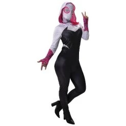Jazwares Women's Spider Gwen Costume - Size Medium - Black